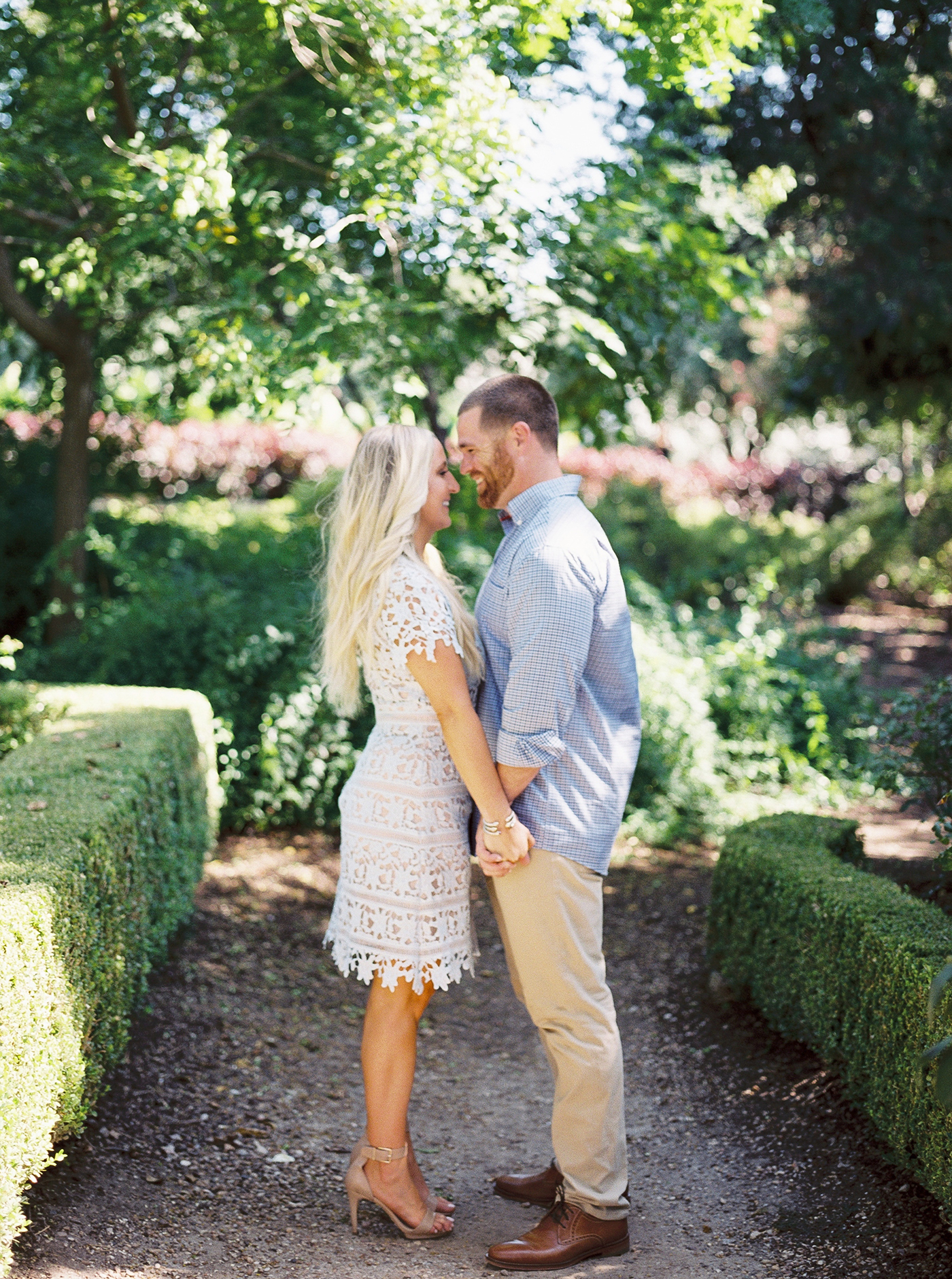 DFW Wedding Plannning | Allday Events | Dallas Arboretum Engagement Session