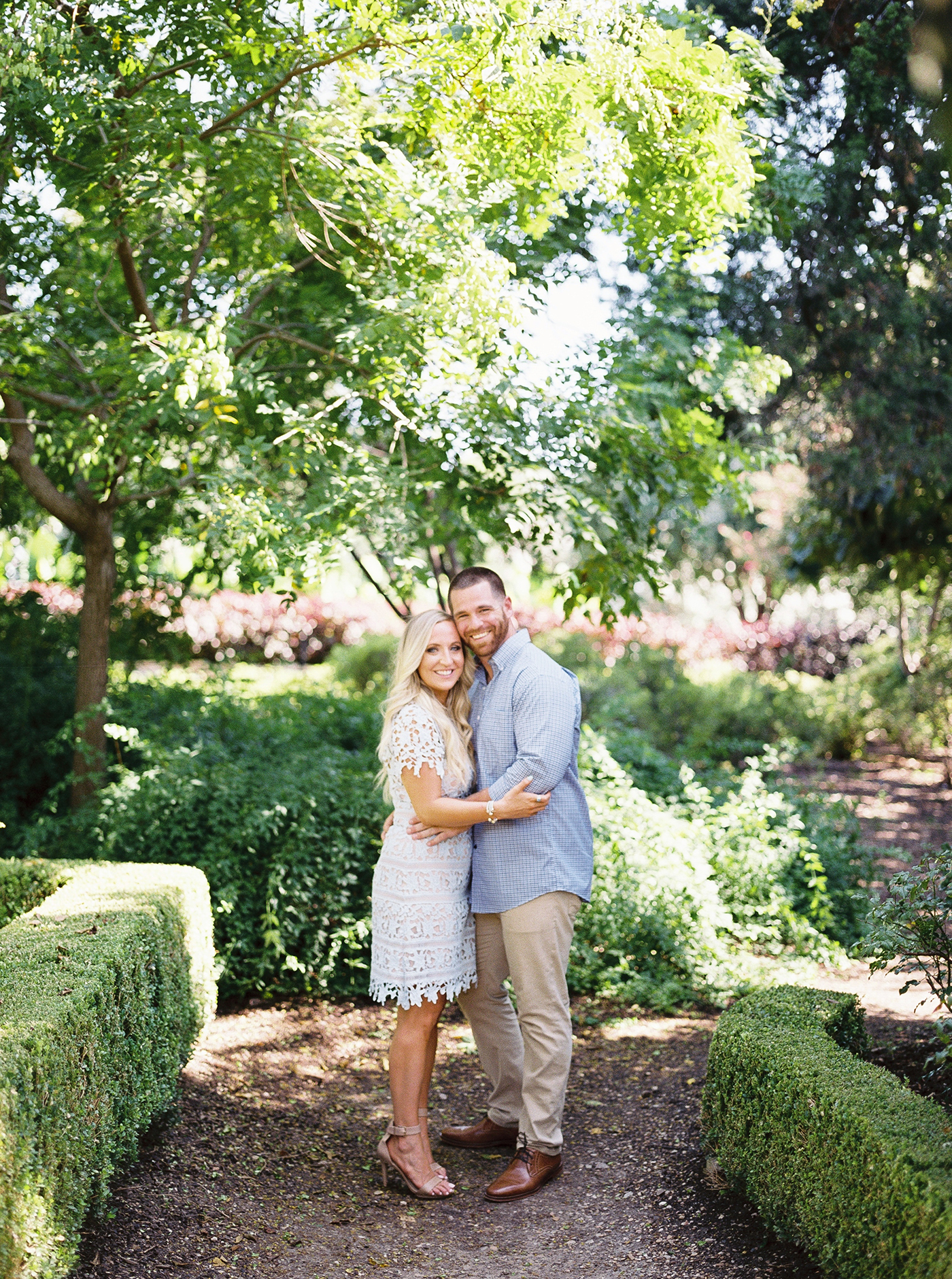 DFW Wedding Plannning | Allday Events | Dallas Arboretum Engagement Session