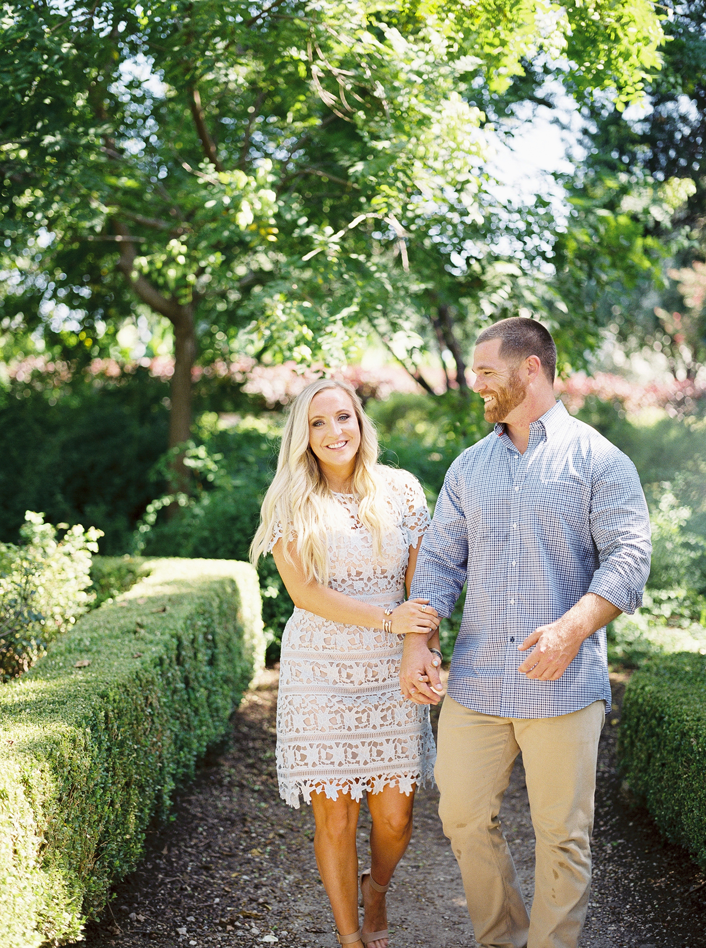 DFW Wedding Plannning | Allday Events | Dallas Arboretum Engagement Session