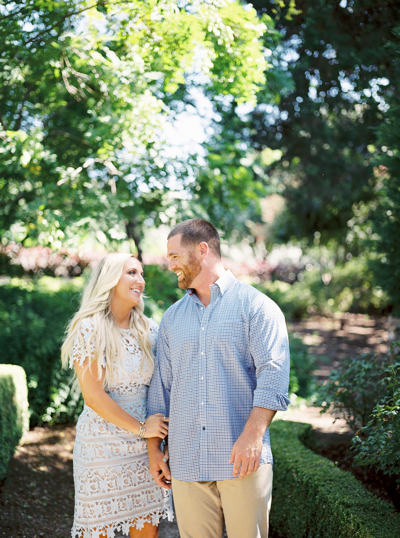 DFW Wedding Plannning | Allday Events | Dallas Arboretum Engagement Session