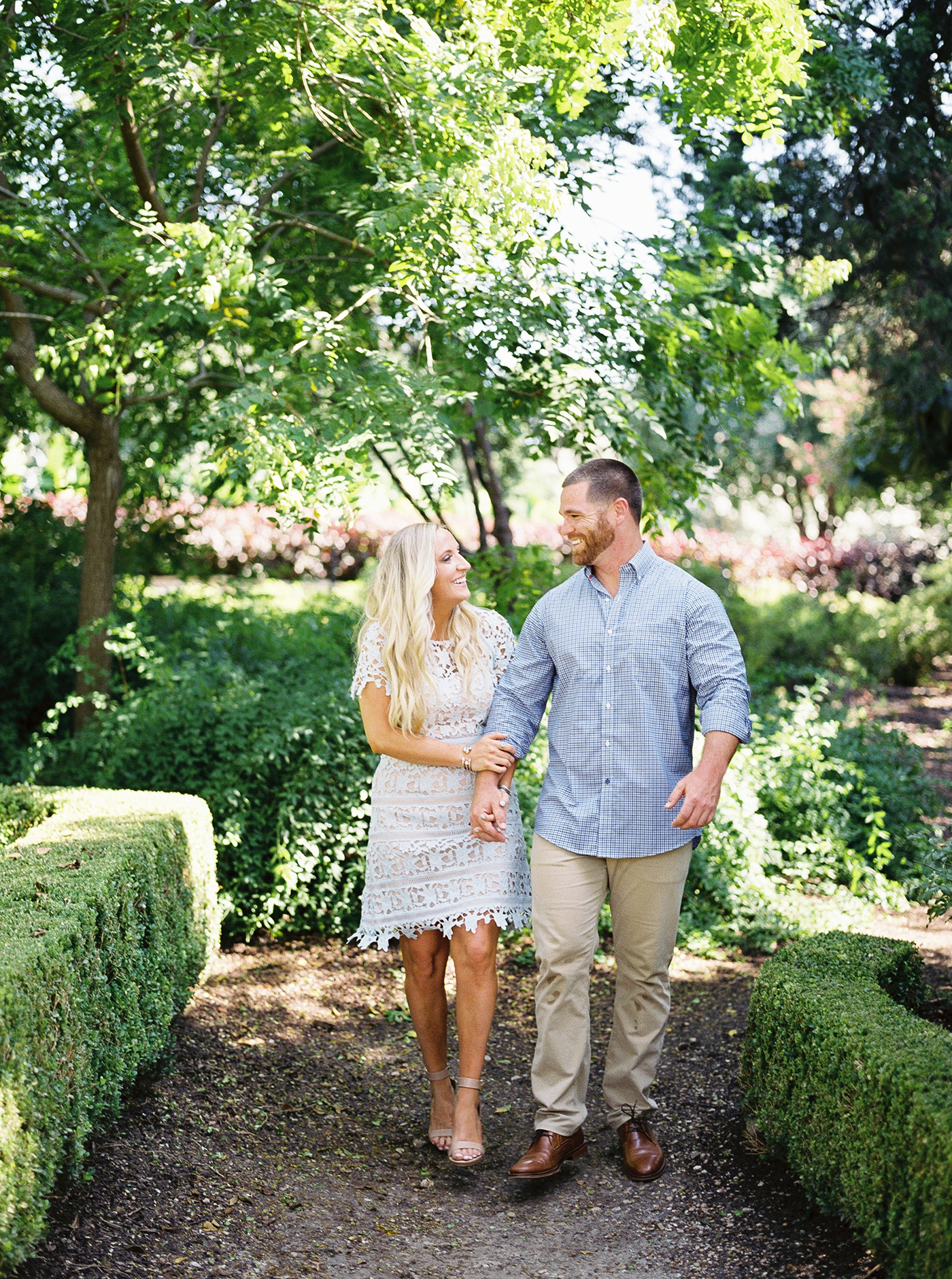 DFW Wedding Plannning | Allday Events | Dallas Arboretum Engagement Session