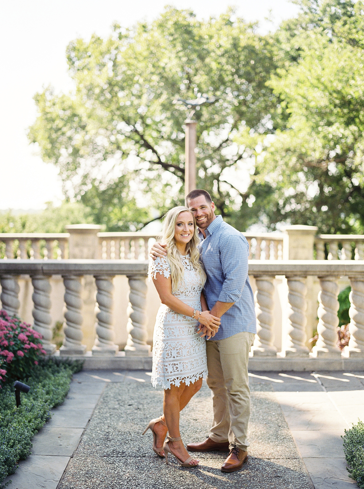 DFW Wedding Plannning | Allday Events | Dallas Arboretum Engagement Session