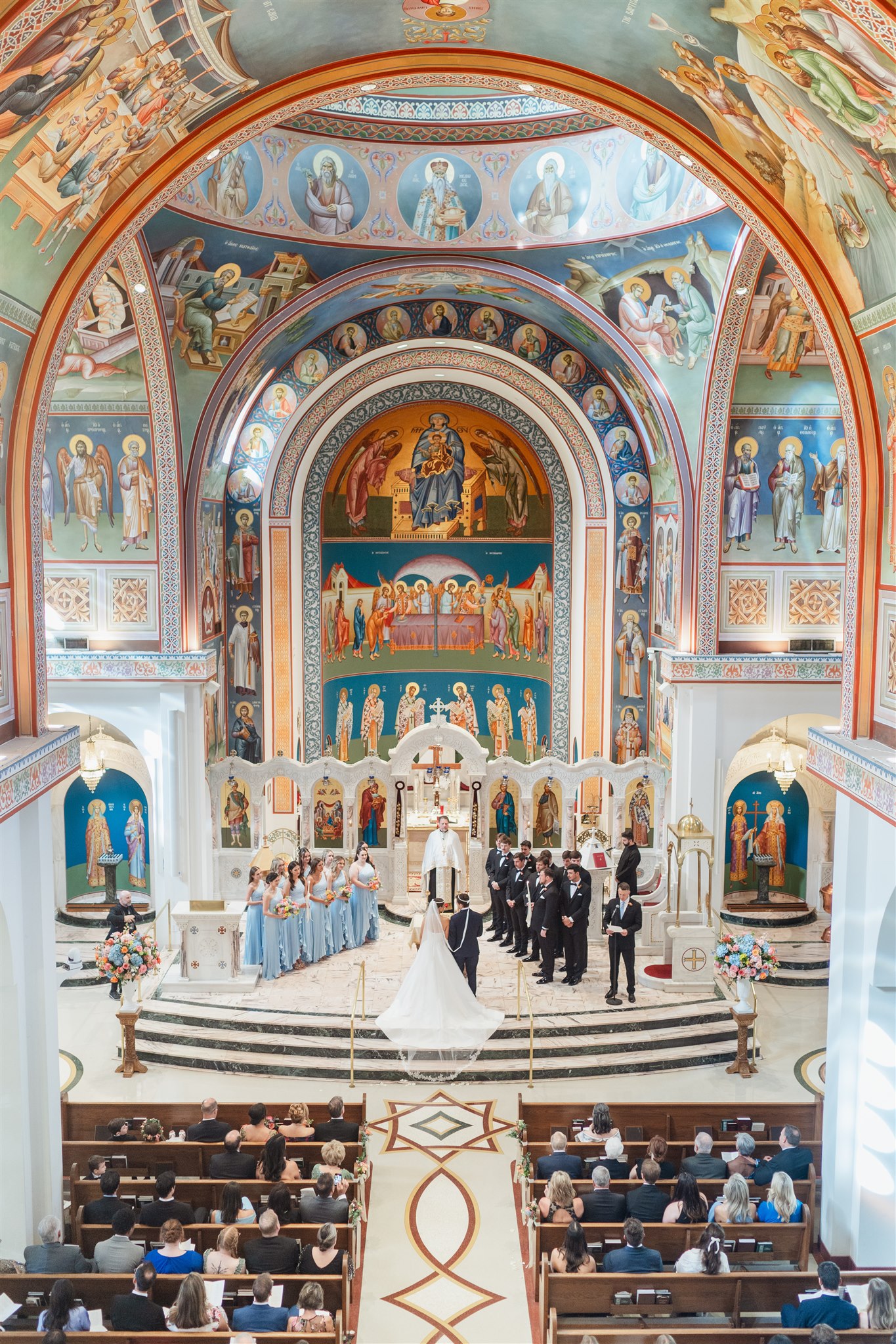Ceremony at Holy Trinity Greek Orthodox Church